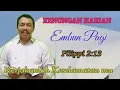 Download Lagu RENUNGAN HARIAN Embun Pagi Filipi 2:13 Kerjakanlah Keselamatan mu
