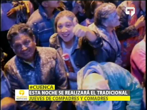 Esta noche se realizará el tradicional jueves de compadres y comadres