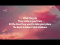 The O'Jays - Back Stabbers (Lyrics)