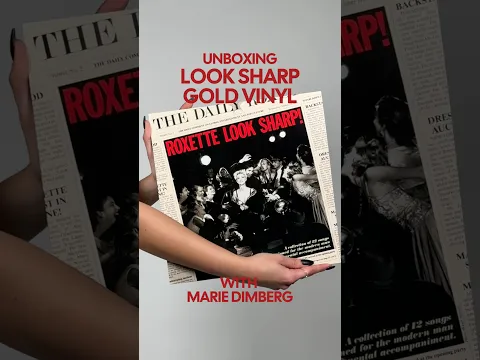 Look Sharp! and Have A Nice Day are out now in stunning new vinyl colors! 📦✨ #Roxette40