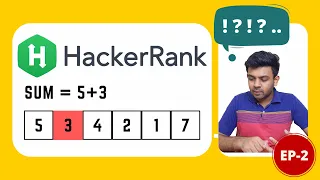 Hacker Rank - Problem Solving Ep-2 Simple Array Sum Tamil code io