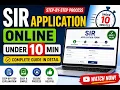 SIR Application Online Under 10 Min Step-by-Step Complete Guide 2026