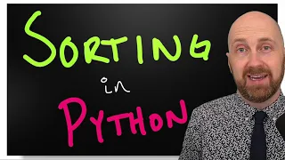 Introduction to Sorting in Python with sorted list sort and an implementation of insertion sort