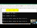 DEV1B Unit 2 Part 11 - Matrix Problems and Arrays