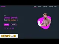 Personal Portfolio website using pure HTML CSS and JavaScript part-8 Responsive portfolio Design