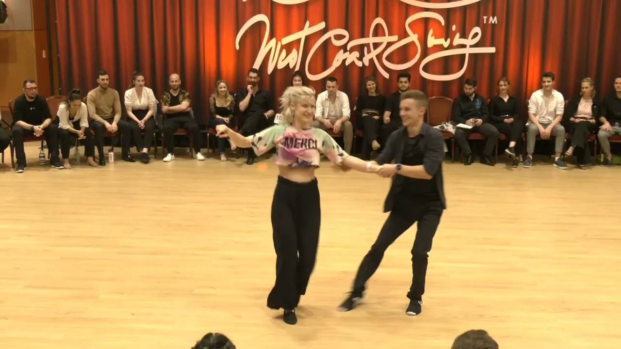 Alexandr Sibirsky & Dominika Zołotarew - Jack&Jill Advanced final - Budafest 2023