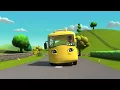 s Wheels on The Bus |  Nursery Rhymes & Kids Songs Learn ABC & 123