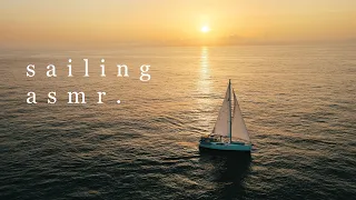 ASMR 4k Extended Sunrise – Sensory Sailing the North Atlantic | Expedition Evans