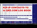 N3FJP 7.0.6 Log Book imports QRZ.com Contacts Setting Icom 7300 DX Spots Ham Radio