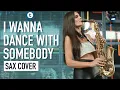 Download Lagu Whitney Houston - I Wanna Dance with Somebody | Sax Cover | Alexandra Ilieva | Thomann