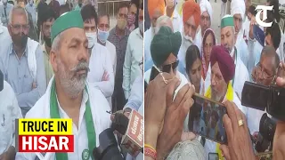 farmers protesting in hisar accept truce offer from administration