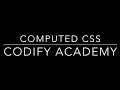 How can we see what CSS is being applied to any element any time using chrome developer tools