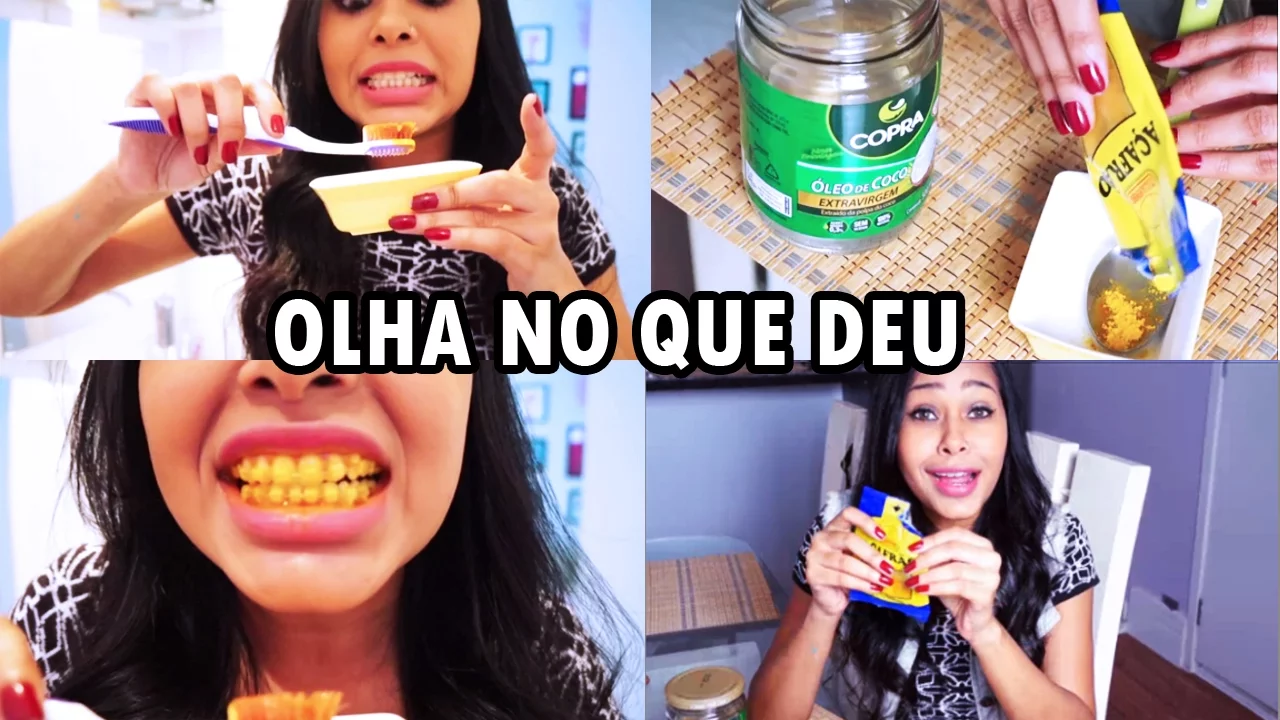 Clareamento caseiro - receitas caseiras!