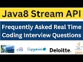 Java 8 stream coding interview questions Find Average salary of the employee