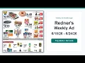 Redner s Weekly Ad 26 - 26 Top 10 Deals