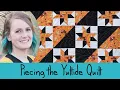 Piecing the Yultide Quilt from Fabric Cafe s Quick Christmas 3-Yard Quilts