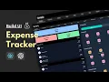 Expense Tracker UI Design React JS ChatGPT AI Track Smarter with AI
