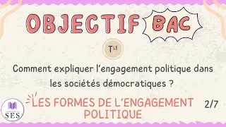 [BAC] Cours Engagement Politique - Les formes de l'engagement politique