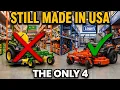 The Only 4 Mower Brands Still Fully Made in AMERICA Not John Deere or Toro