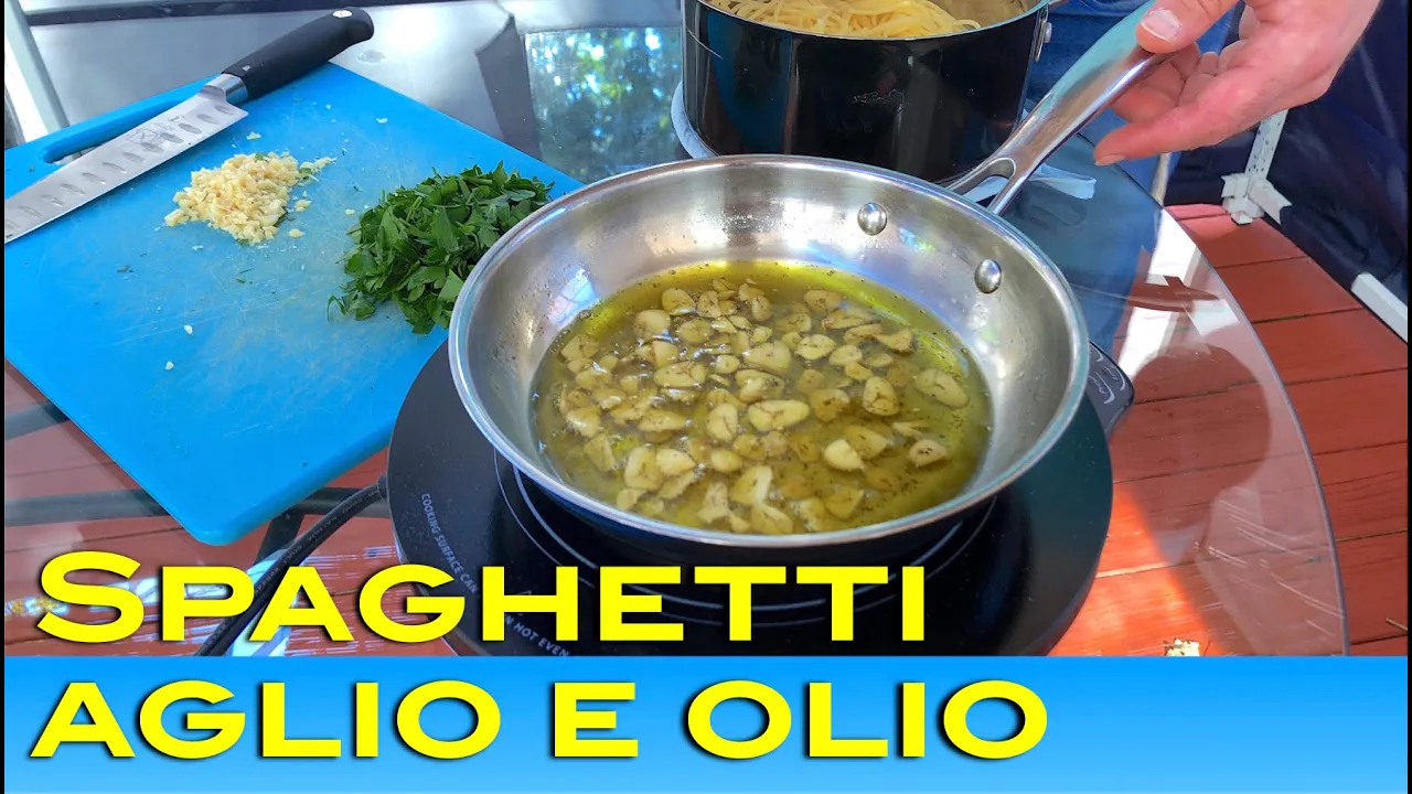 Spaghetti Aglio e Olio - Cooking Kosher