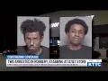 Two arrested in robbery stabbing at AT T store