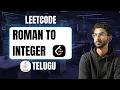Roman to Integer Leetcode 13 - Java Telugu