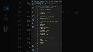 how to create and draw the TikTok Logo with Python Turtle