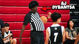 AJ Dybantsa Goes UNDERCOVER As A Youth Referee