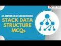 Stack MCQs Data Structure Top 25 Data structure Questions Answer Tpoint Tech