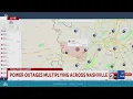 7 AM power outage update for Middle TN
