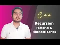 C Tutorial Recursion Factorial and Fibonacci Series