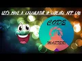 how to make mini calculator in code org app lab