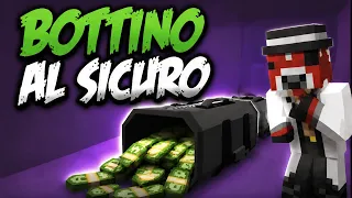 NASCONDO IL BOTTINO DELLA RAPINA IN BANCA! VITA SU MINECRAFT!
