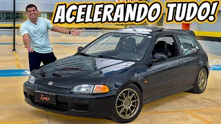 Honda Civic VTI 1992 - Esse carro causou ESPANTO quando foi lançado! (ft. @PodcastPerdaTotal )