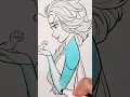 ELSA Coloring Coloring ELSA Disney s Frozen Markers