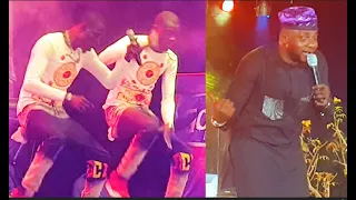 this twin wow odunlade adekola crowd with their performance u0026dance as they remix olamide badoo song