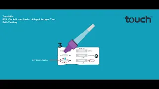 TouchBio RSV Flu COVID-19 Rapid Antigen Test - For Self Testing
