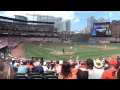 View from Oriole Park in Camden Yards Section 34