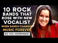 Lagu 10 Rock Bands That Replaced Singer And Became BIG!