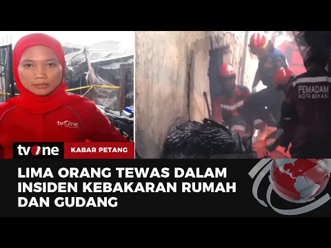 Kebakaran Rumah dan Gudang Tewaskan 5 Orang, Korban Jiwa Ditemukan dalam Kondisi Berpeluka