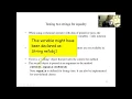 Comparing String Objects