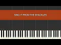 Sing It From The Shackles - Rend Collective - Piano Tutorial