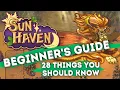 28 Things You Should Know About Sun Haven