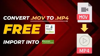 convert mov movies to mp4 and import into camtasia studio using free tool vlc mov mp4 h264