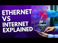 Ethernet vs Internet Explained for Beginners with Examples Under 3 Minutes