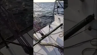 ‘It’s a very responsive animal’ #sailinglife #sailing #yachtieworld #yachtinglifestyle #yachtlife