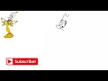 How To Draw LUMIERE FROM BEAUTY AND THE BEAST | SUPER EASY DISNEY DRAWING