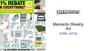 Menards Weekly Ad -