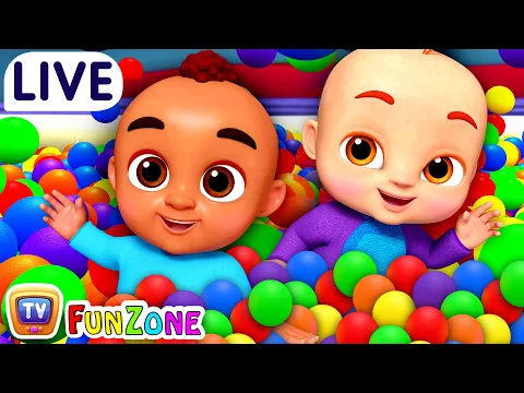 Download MP3 LIVE 🔴 Johny Johny Yes Papa, This is the way,  Baby Shark & More Nursery Rhymes by ChuChu TV
