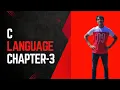 C Language Chapter-3 With Notes